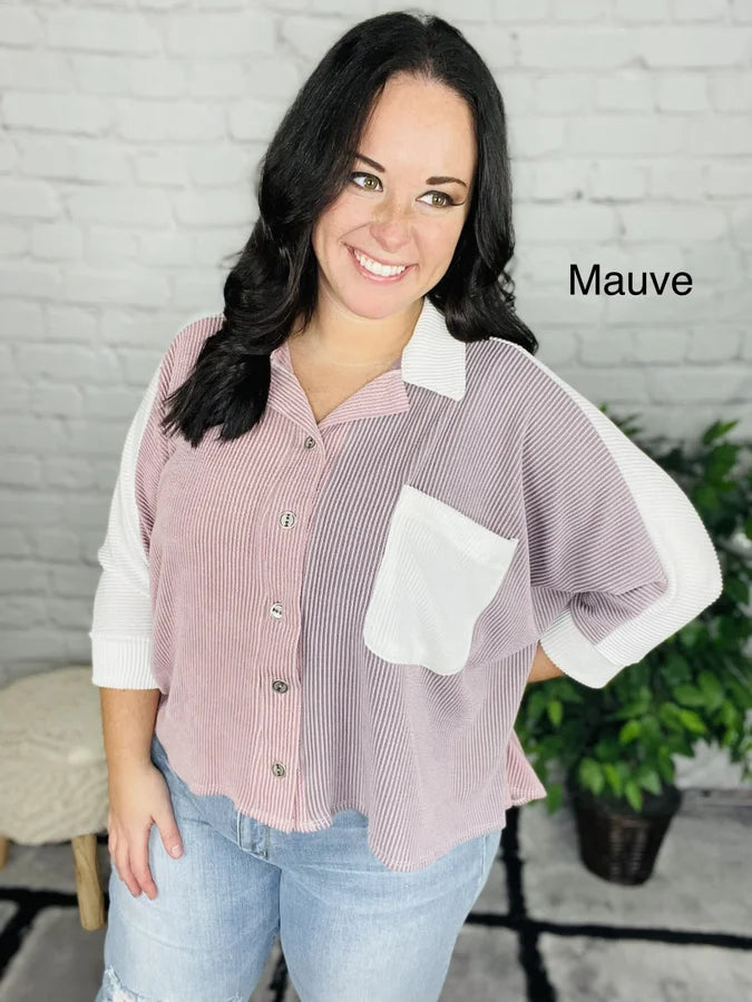 "It's a New Day" Cropped Shacket - Reg/Plus (Multiple Colors)