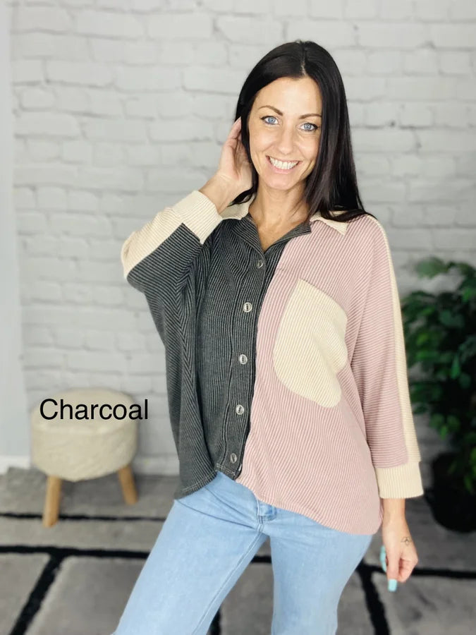 "It's a New Day" Cropped Shacket - Reg/Plus (Multiple Colors)
