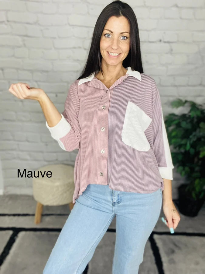 "It's a New Day" Cropped Shacket - Reg/Plus (Multiple Colors)