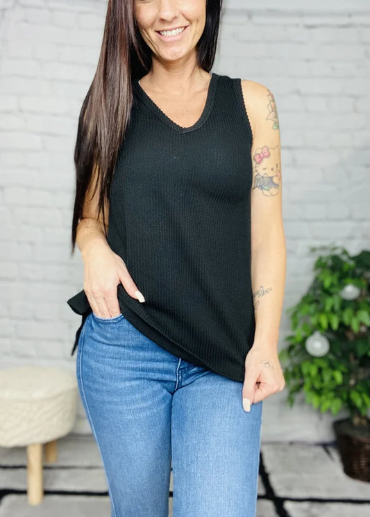 "Better than Basic" Sleeveless Top - Reg/Plus (Multiple Colors)