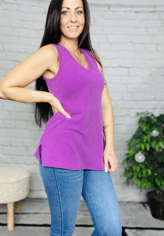 "Better than Basic" Sleeveless Top - Reg/Plus (Multiple Colors)