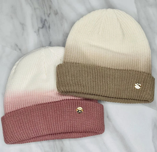 Boujie Bee Ombre Beanie (Multiple Colors)