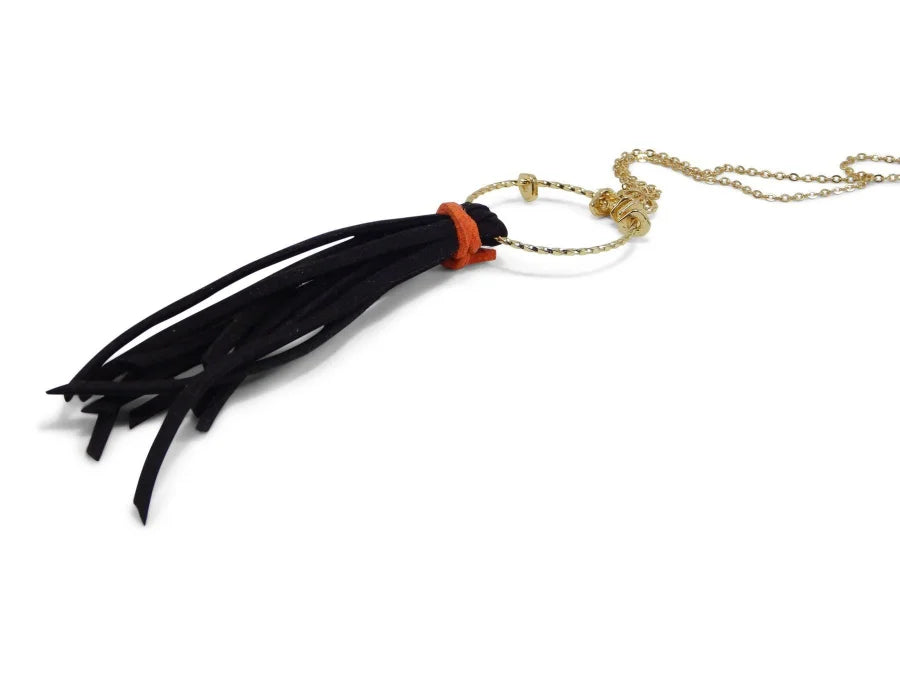 Erimish "Pete" E Tassel Necklace