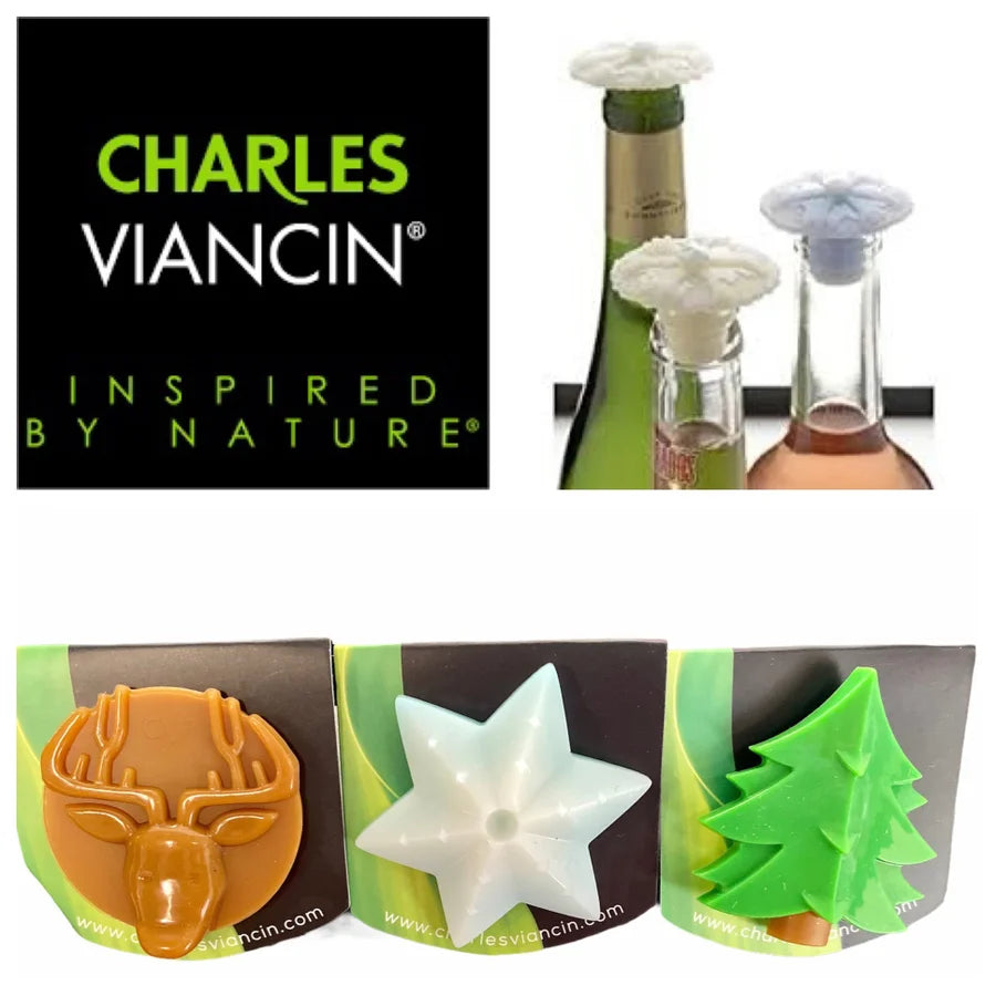 Silicone Bottle Stoppers - Winter
