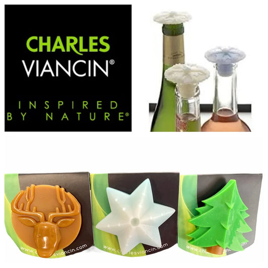 Silicone Bottle Stoppers - Winter