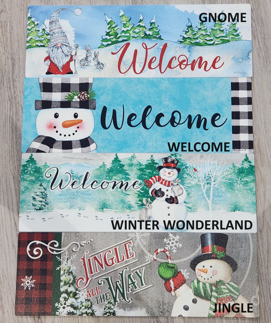 Signature Signs - Winter/Christmas Greetings