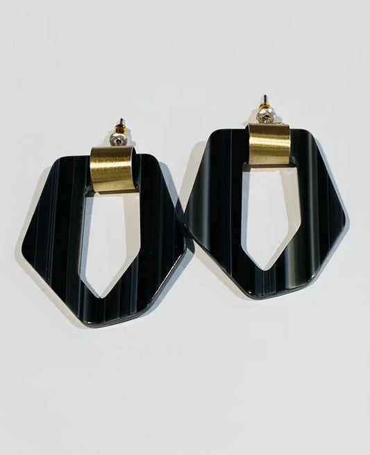 Jack Earrings - Black