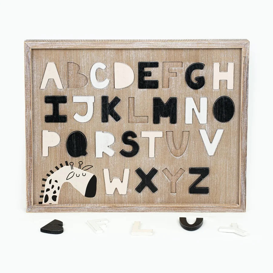 Wooden Framed Alphabet Puzzle