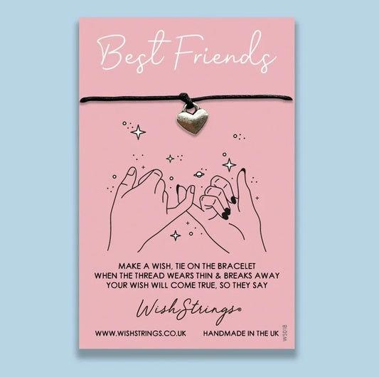 "Best Friends" Pinky Promise Wish Bracelet