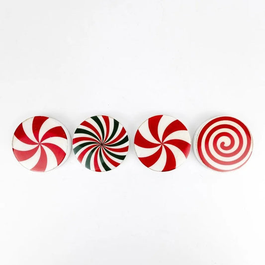 Holiday Inspired Wooden Magnets (Set of 4) (Multiple Styles)