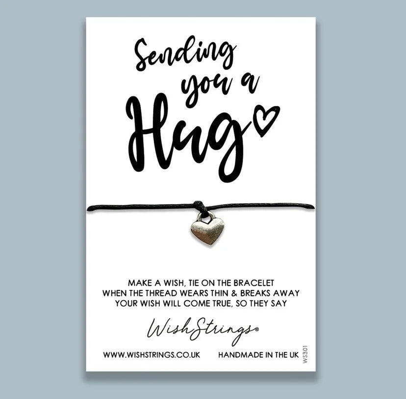 "Sending You a Hug" Wish Bracelet