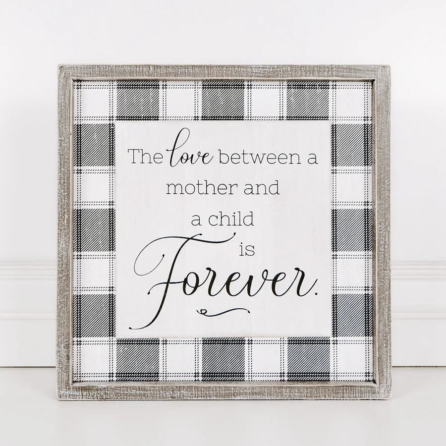 "The Love Between..." Wooden Framed Sign (Multiple Styles)