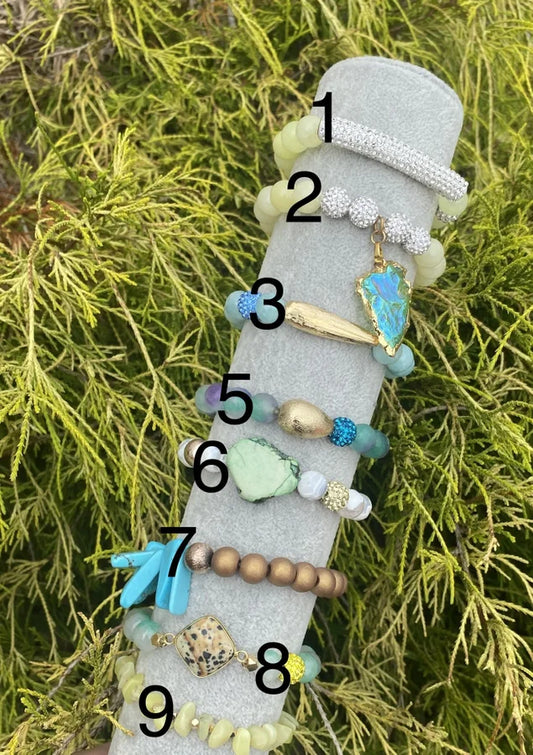 Erimish Single Ocean Palette Bracelets (Multiple Styles)