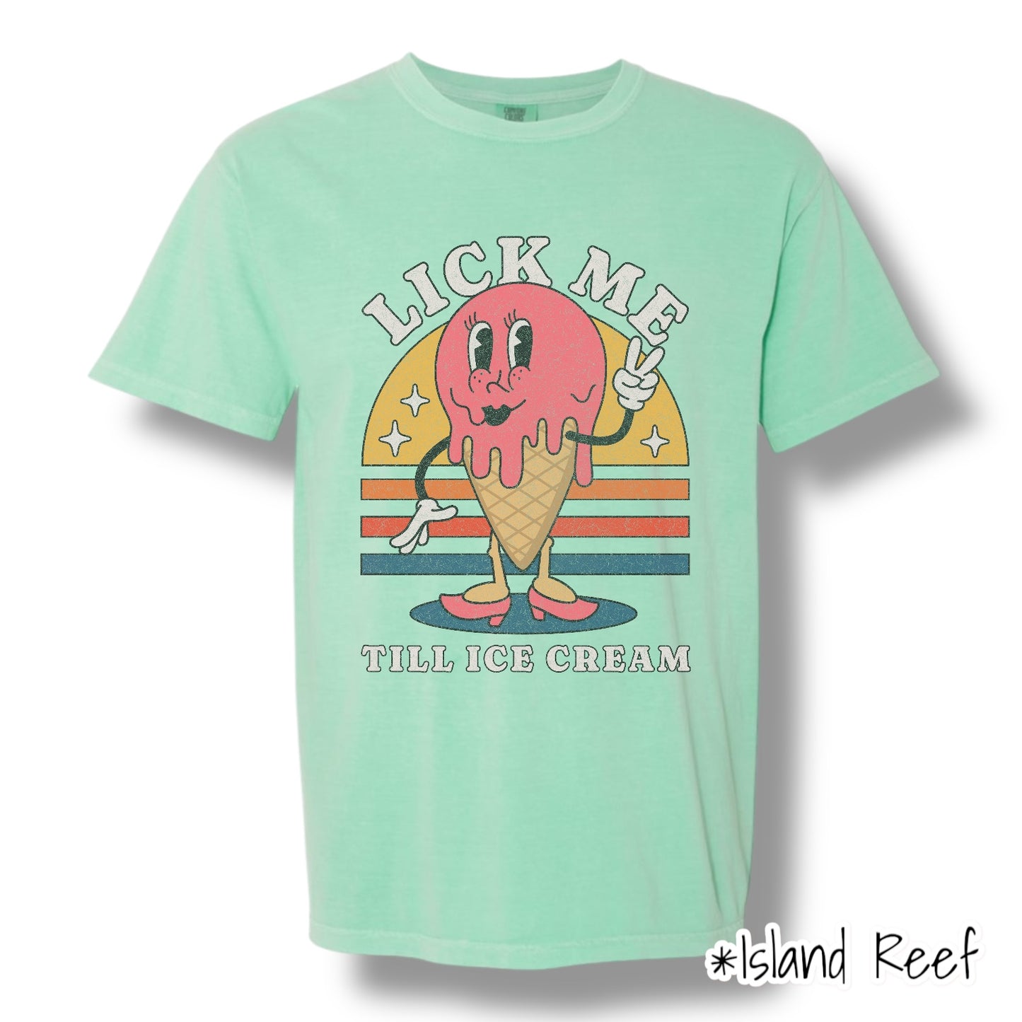 "Lick Me" Front Print Only Short Sleeve