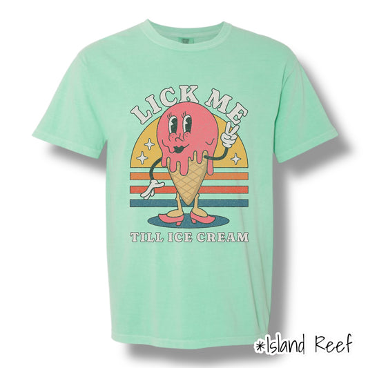 "Lick Me" Front Print Only Short Sleeve