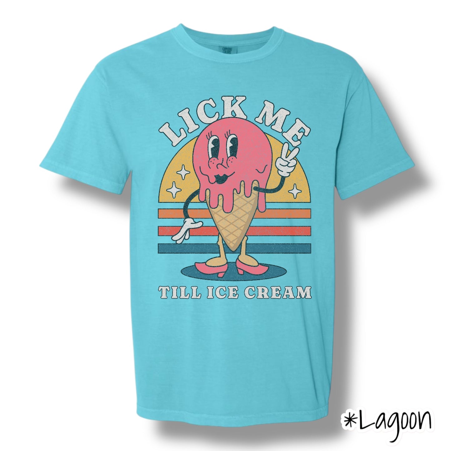 "Lick Me" Front Print Only Short Sleeve