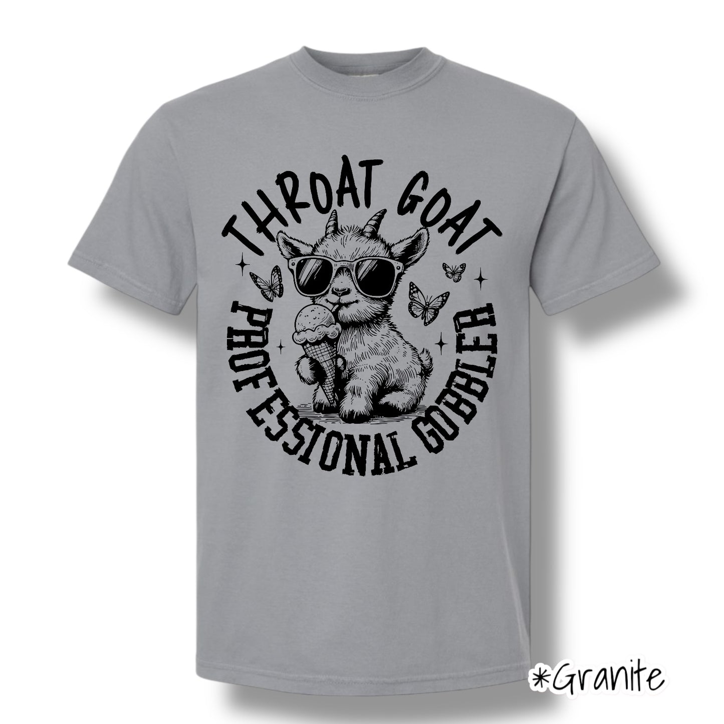 "Professional Gobbler" (Black Ink) Front Print Only Short Sleeve
