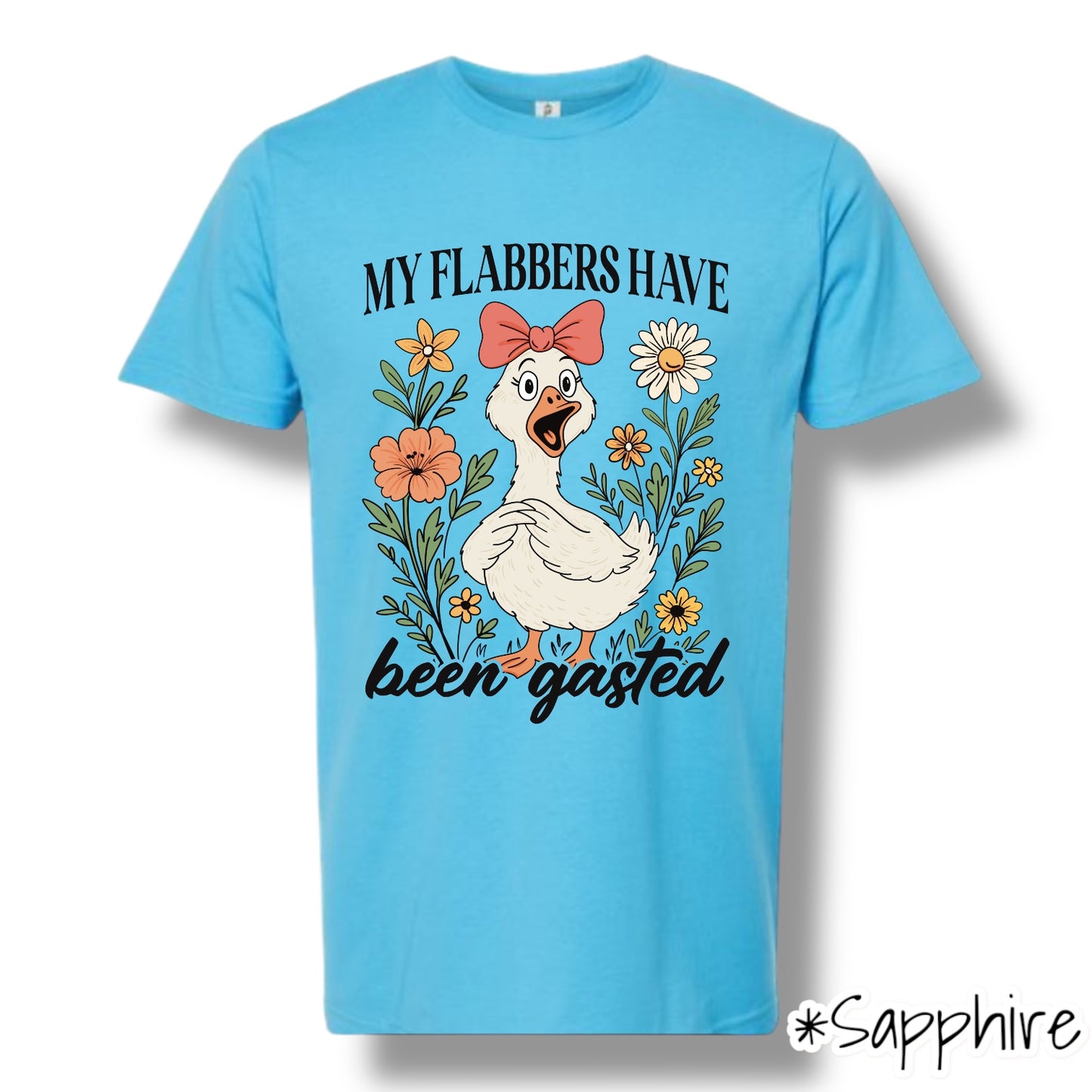"My Flabbers" Front Print Only Short Sleeve