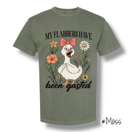 "My Flabbers" Front Print Only Short Sleeve