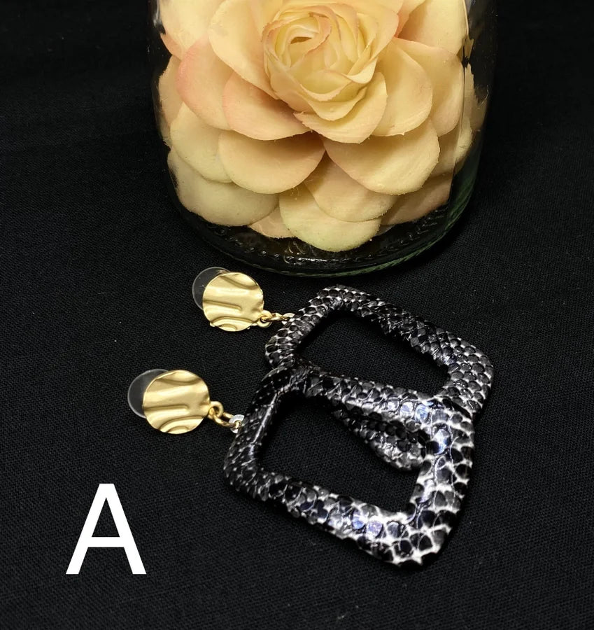 Assorted Snakeskin Earrings
