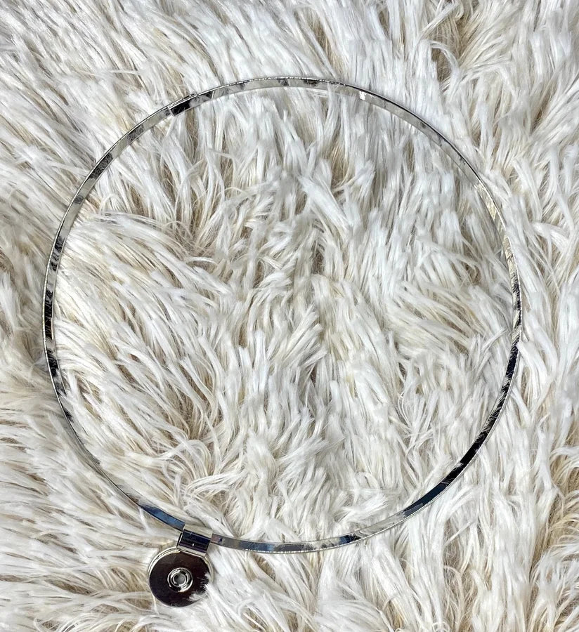 Snap Jewel Choker Necklace
