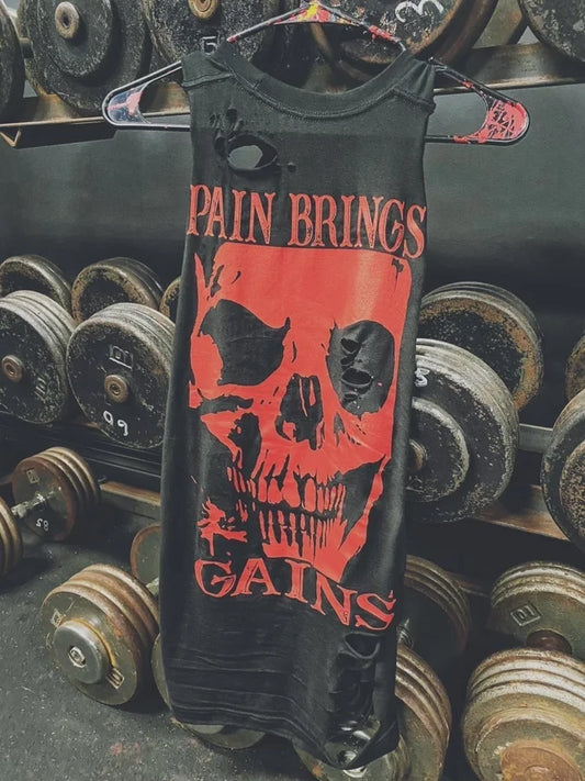 "Pain Brings Gains" Tank Top