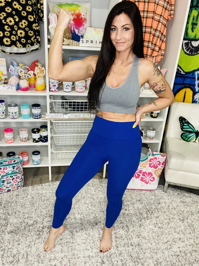 Mono B High Waisted Leggings Assorted Colors