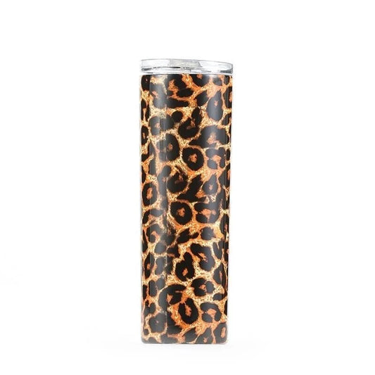 Julia Rose 20oz Stainless Steel Leopard Tumbler