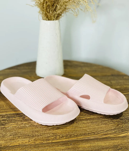 Pillow Slide Sandals/Slippers - Pink