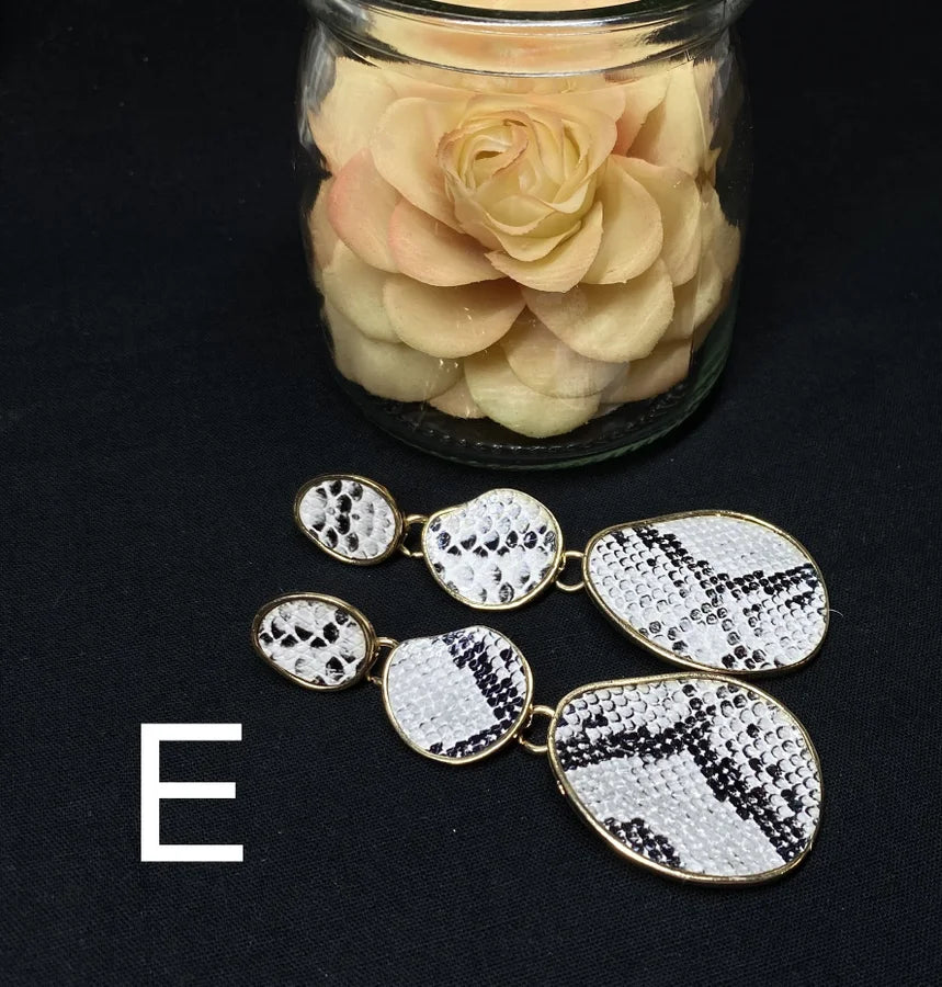 Assorted Snakeskin Earrings