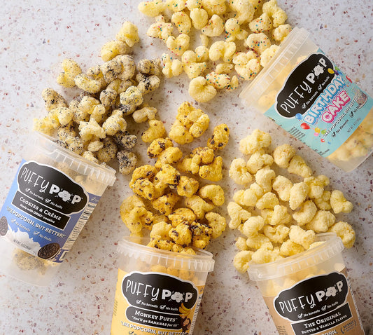 Puffy Pop/Crack Corn Puffed Snack