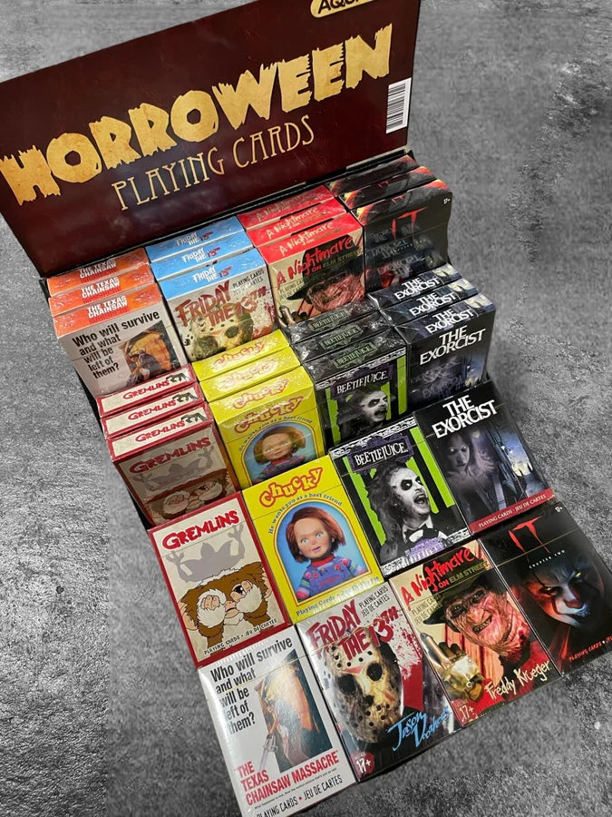 Horror Playing Cards-Asst.