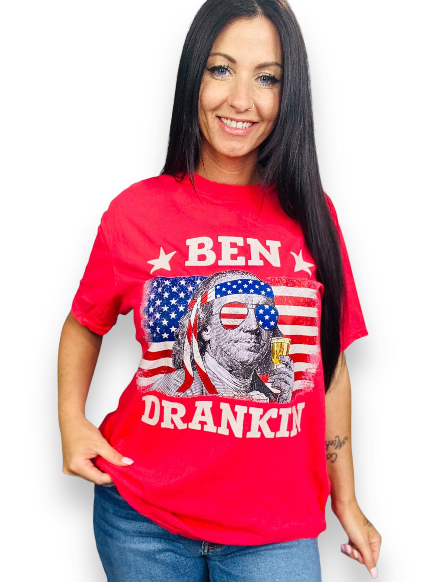 "Ben Drankin" UNISEX Fit Short Sleeve T Shirt