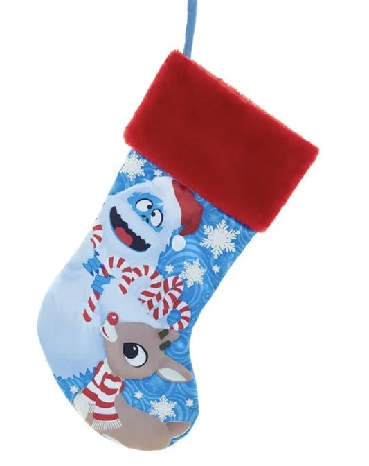 Rudolph & Bumble Stocking
