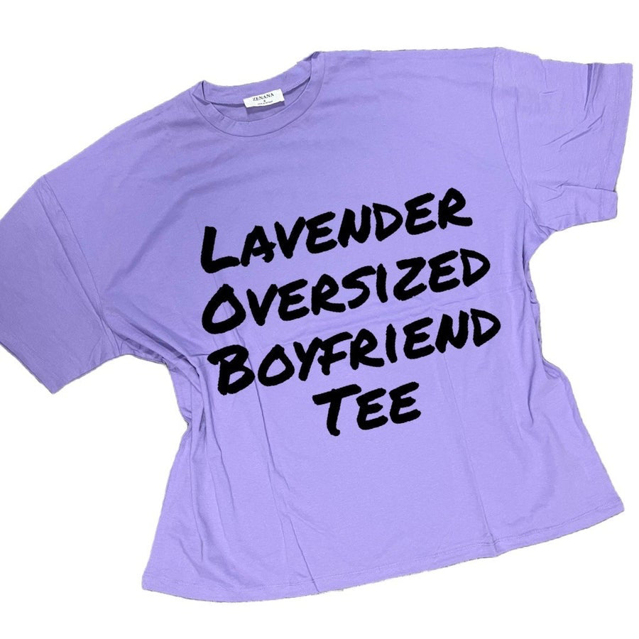 "Won't Make Yours Bigger" Oversized Boyfriend T Shirt