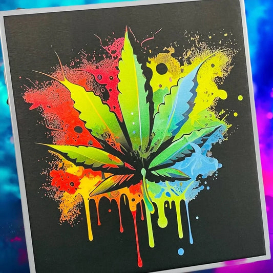 "Trippy Leaf" Short Sleeve/Crewneck/Hoodie