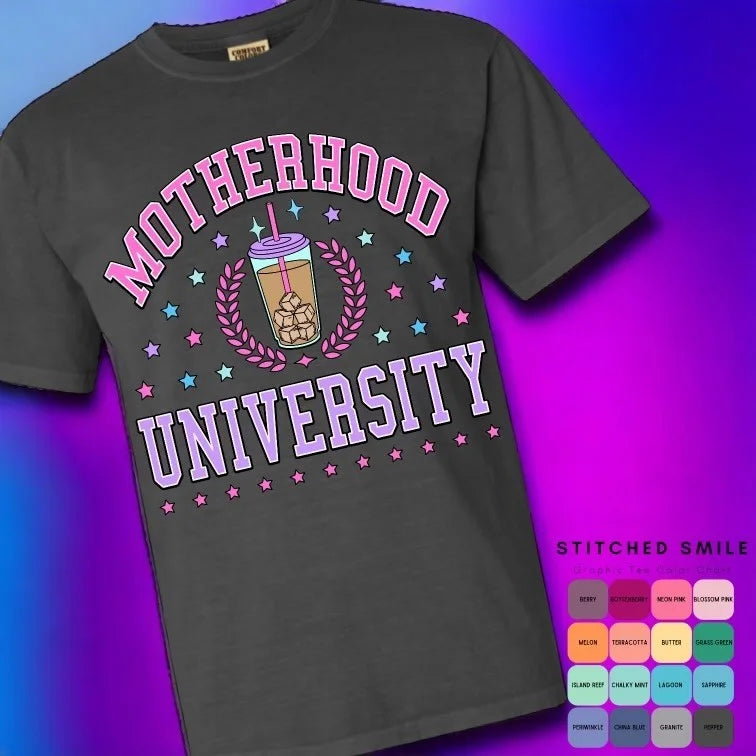 "Motherhood University" Short Sleeve T Shirt