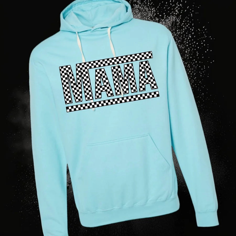 "Mama's Checkin' Out" Graphic Hoodie