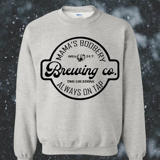 "Always On Tap" Front Print Only Graphic Hoodie Sweatshirt