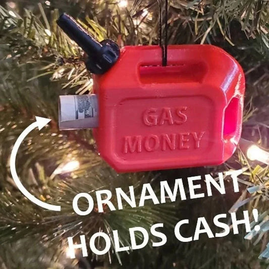 "Gas Money" Christmas Ornament