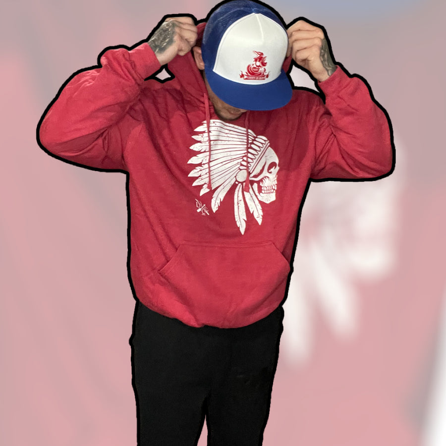 Red "Apache" Hoodie