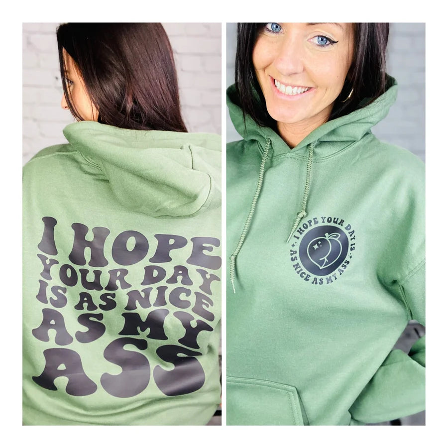 "I Hope Your Day" Graphic Hoodie