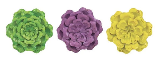 Rosette Blossom Flower Hanger - Large Size (Multiple Colors)