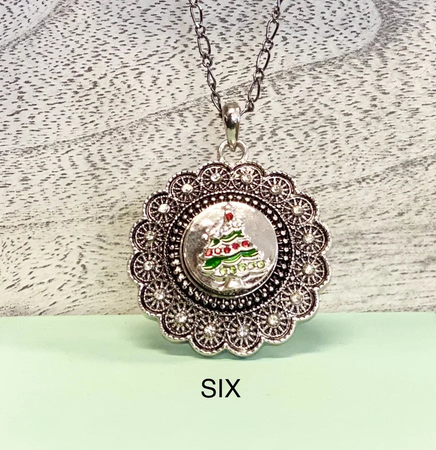 Christmas Snap Necklaces