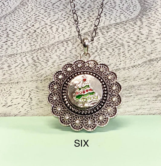Christmas Snap Necklaces