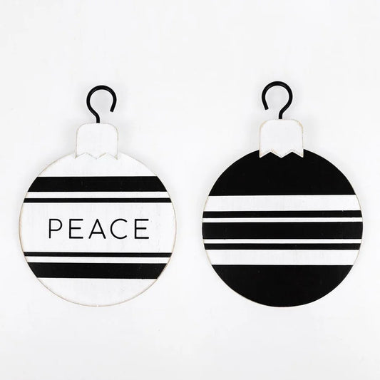 Wooden Ornaments - Reversible (Multiple Styles)