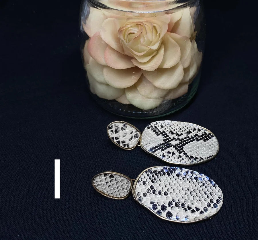 Assorted Snakeskin Earrings