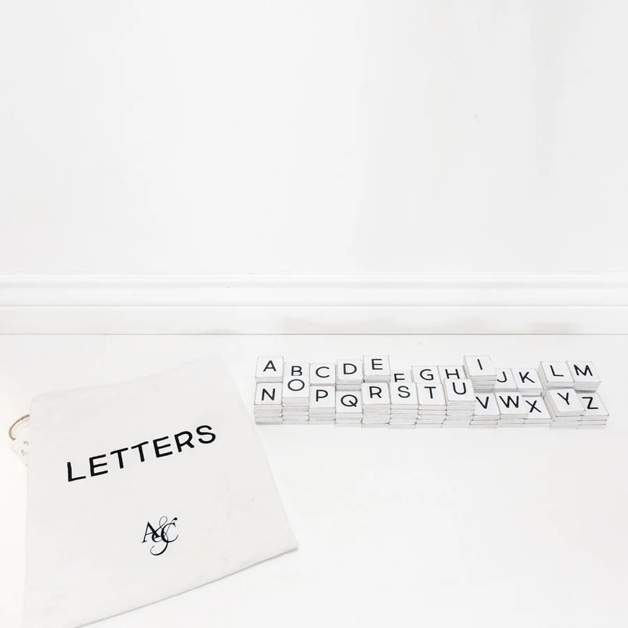 110 Piece Bag of Letter Tiles