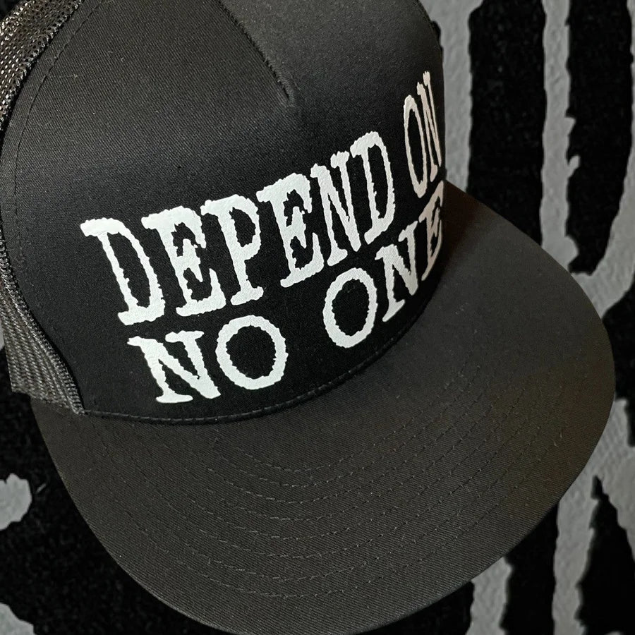 "Depend on No One" Snapback Hat