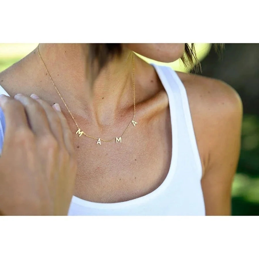 Dainty "Mama" Necklace